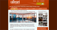 Desktop Screenshot of callegariandassociates.com