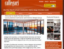 Tablet Screenshot of callegariandassociates.com